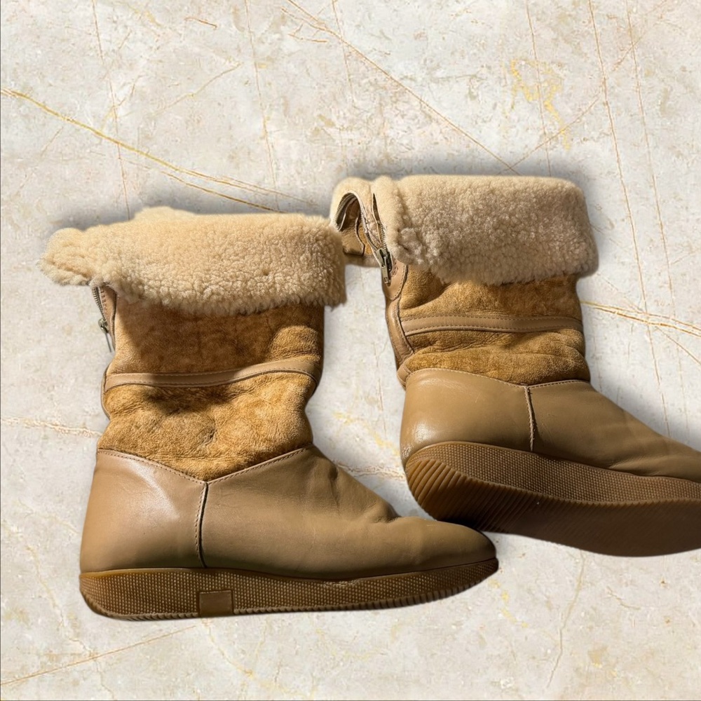 BLONDO Canadian Shearling Fur Leather Boots - Picture 5 of 13